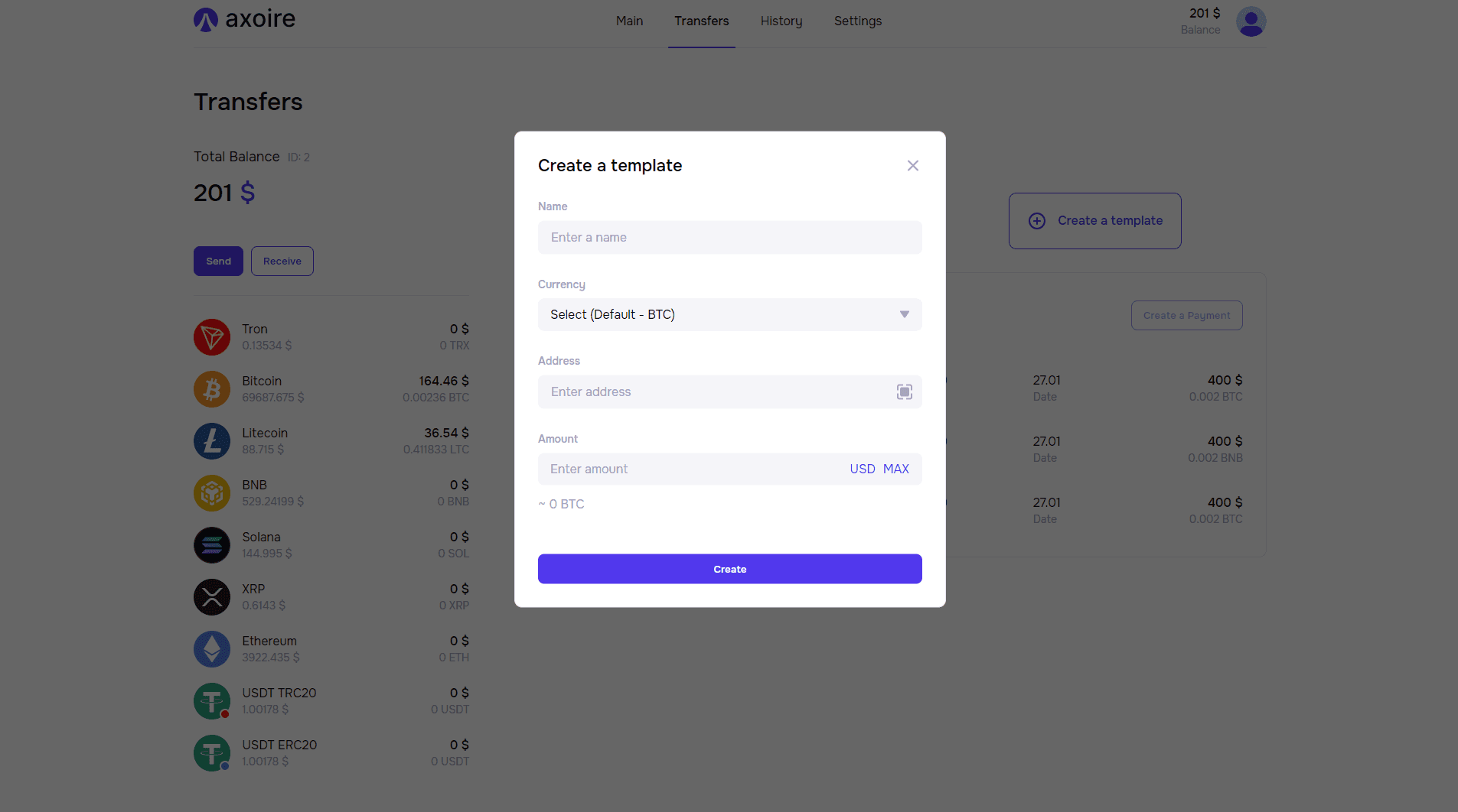 website demo #4
