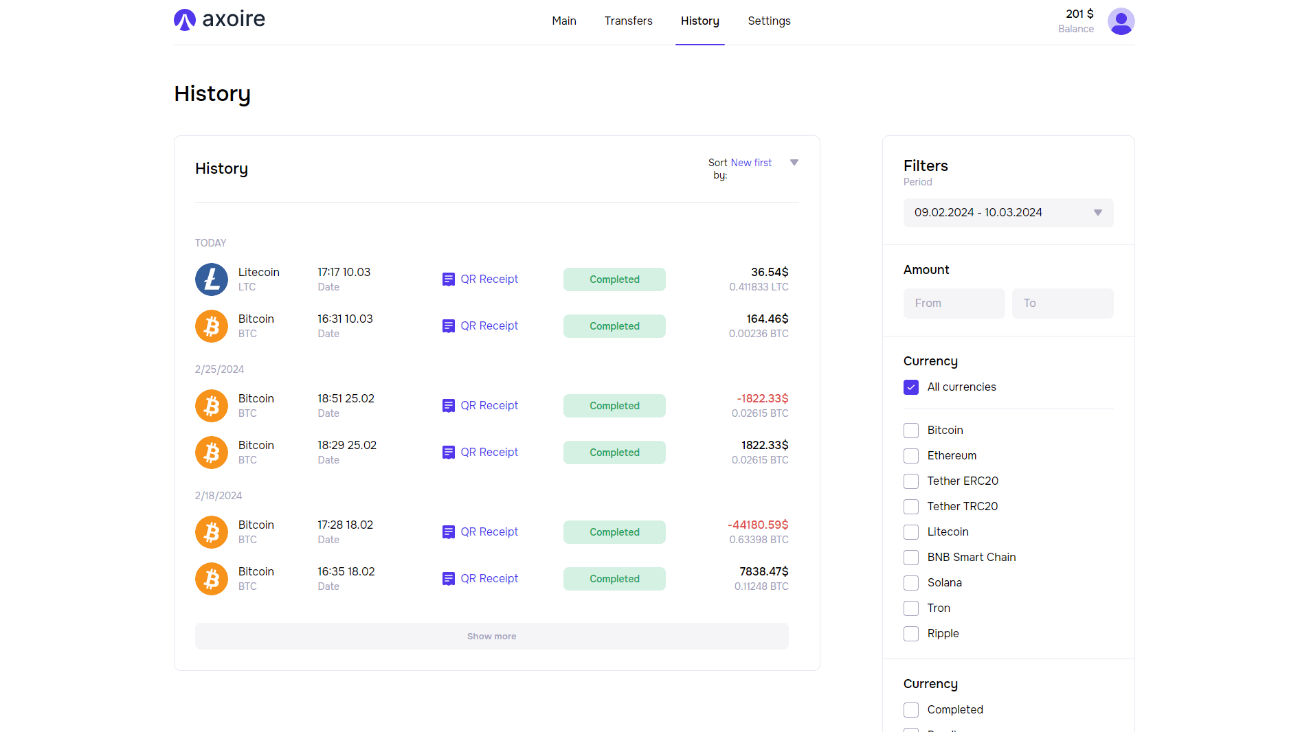 website demo #5