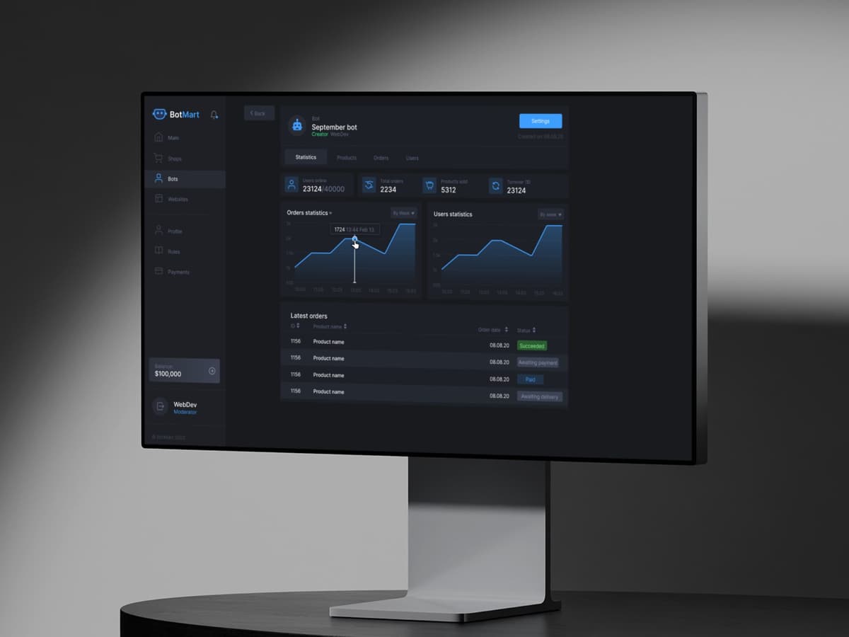 BotMart | B2B websites & bots e-commerce solution